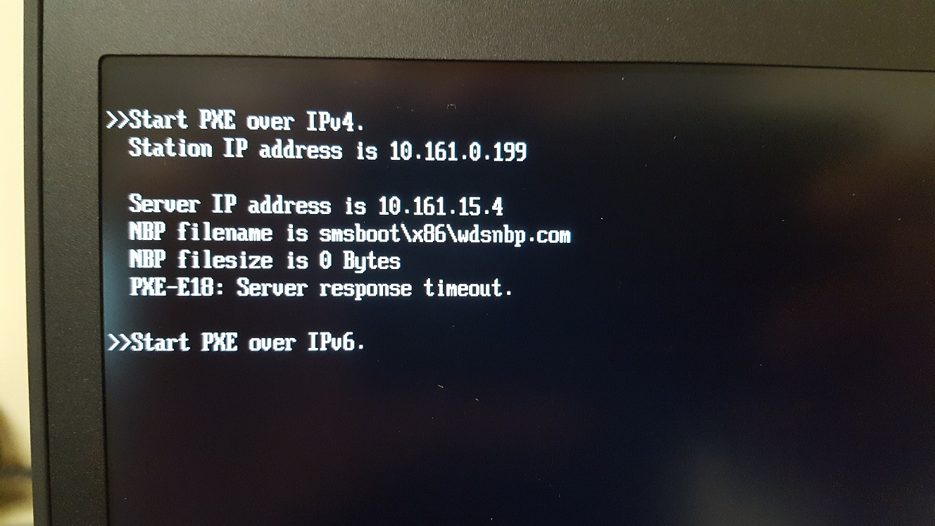 PXE Boot. Pxe over ipv4